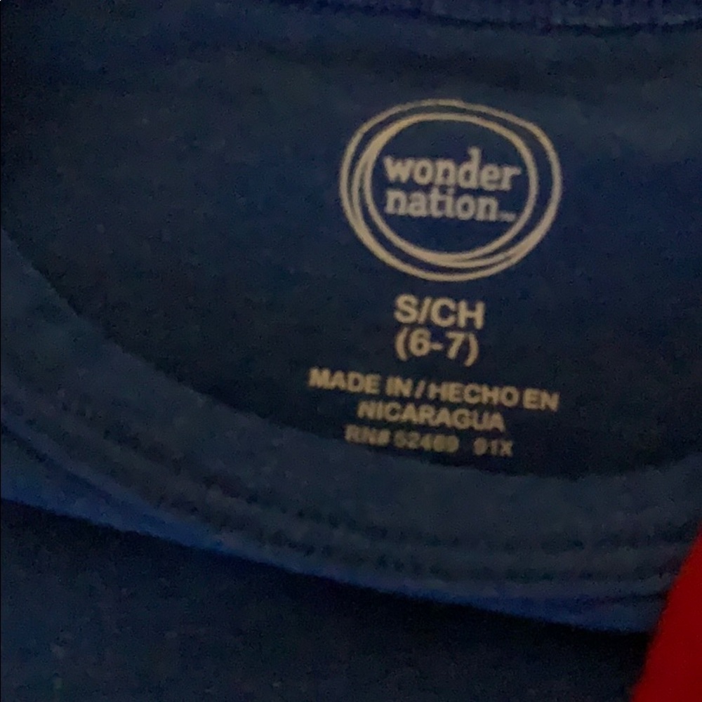 3 Wonder Nation gently used long sleeve shirts 6/7 - Picture 5 of 7